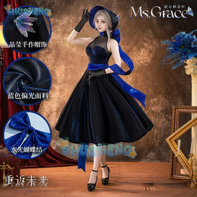 Game Reverse:1999 Ms. Grace Cosplay Costume Uniform Halloween Carnival Party Christmas Play Role Clothes Clothing for Women