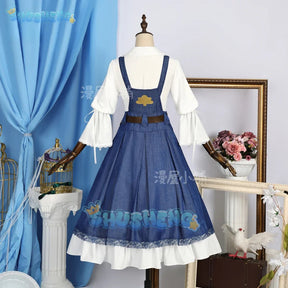 Shusheng-N Game Arknights BAGPIPE Cosplay Costume Uniform Halloween Carnival Party Christmas Play Role Clothes Clothing for Women