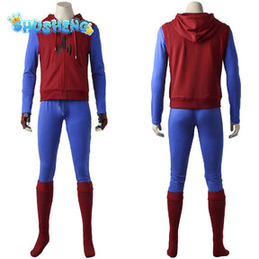 Spider-Man Costume Cosplay Peter Parker Spiderman Casual Suit Movie Spider-Man : Homecoming Cosplay Costume Halloween