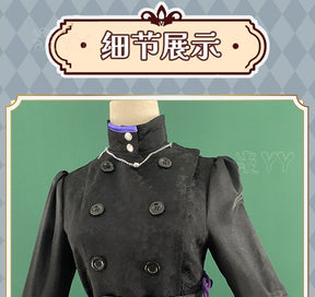 Game Arknights Lin Cosplay Costume Fancy Party Dress Suit Halloween Carnival Uniform Anime Clothes