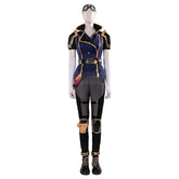 Vi The Piltover Enforcer Cosplay Game Arcane Season 2 LOL Costume Fashionable Handsome Accessories Props Shoes Halloween Uniform