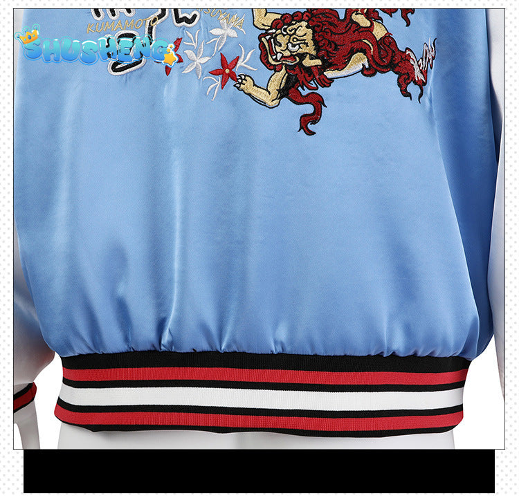 Blue Jordan Li Cosplay Coat Gen V Season 1 Cosplay Costume Halloween Comic Con Fancy Dress