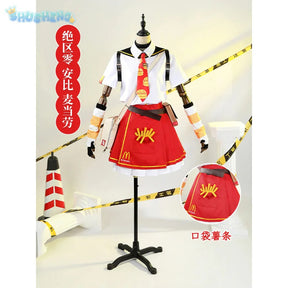 Anby Demara Cosplay Zenless Zone Zero co-branded Costume Party Christmas Cute Set Accessories Props Full Set Woman Man Uniform