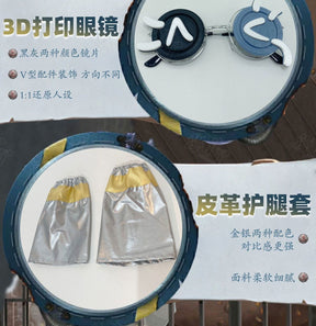 Identity V Florian Brandt Fire Investigator Cosplay Costume Cos Game Anime Party Uniform Hallowen Play Role Clothes Clothing