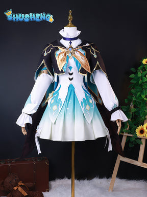 Game Honkai Star Rail Firefly Cosplay Costume Dress Uniform Wig Full Set Suits Uniform Firefly Cosplay Wig Costume Props