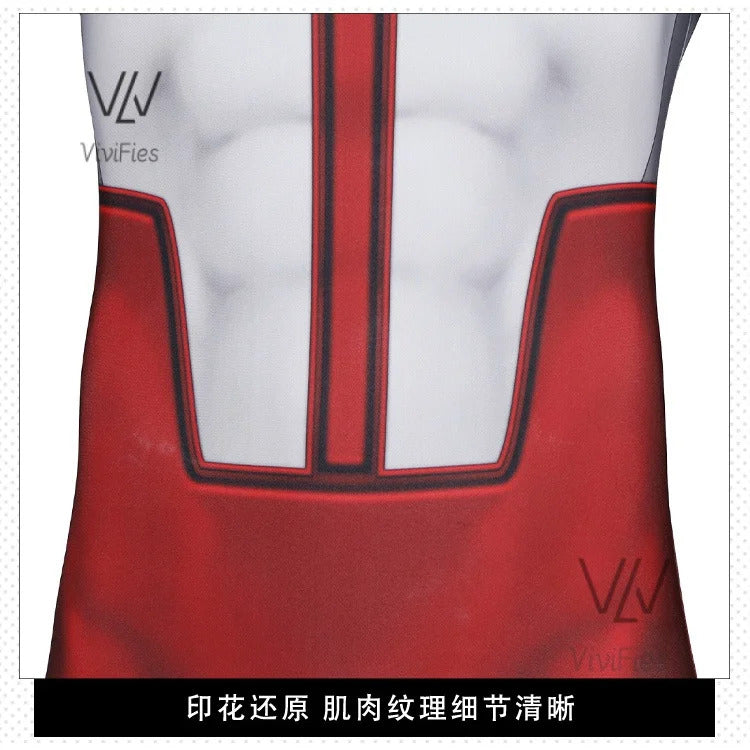 Halloween invincible cosplay jumpsuits Omni man costume superhero Nolan Grayson Zentai printing bodysuit with Cape