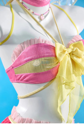 Movie Musa Cosplay Costume Halloween party sexy dress accessories prop wing set women beach sexy swimsuit uniform