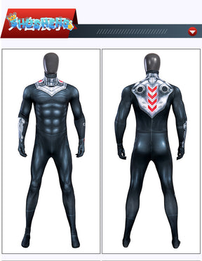 Aquaman Black Manta Cosplay Costume 3D Printed Superhero David Hyde Costume Spandex Suit Halloween Costume Bodysuit for Adult