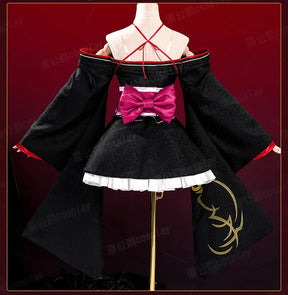 New Unbreakable Machine-Doll Yaya cosplay costume Halloween Party Sweet Woman Kimono Dress Headwear Socks Props Wig Uniform Set