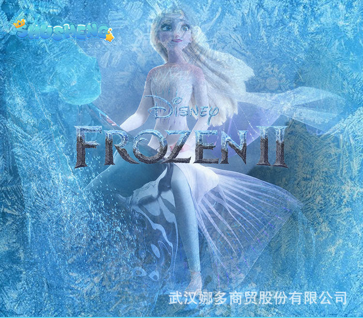 Snow Queen Elsa Dress Princess Cosplay Costume Women Adult Halloween Carnival Party For Girls Long Cloak Fancy Dresses