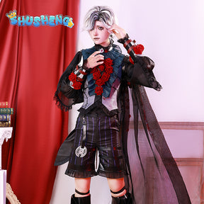 Luminary Emile Cosplay Game Identity V Luminary Emile Costumes Wig Full Set Halloween Party Cosplay Suits