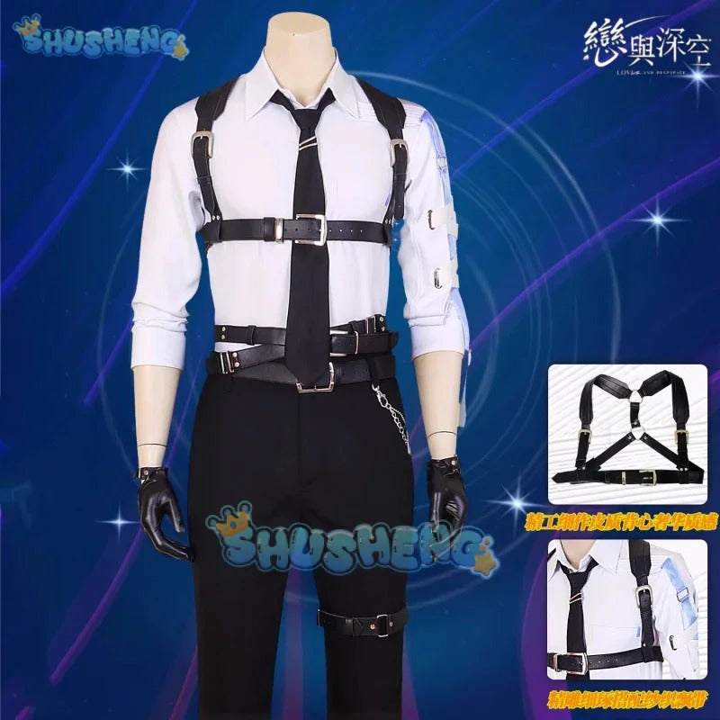 Game Love and Deepspace Sylus/Xavier/Zayne/Rafayel Cosplay Costume Women Men Shirt Pants Halloween Costume Role Play Clothing