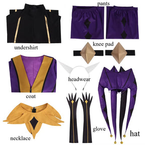 Cosplay Series:  The Freak Circus-Jester  Cosplay high quality Costume full set Shushengcos S-XXXL