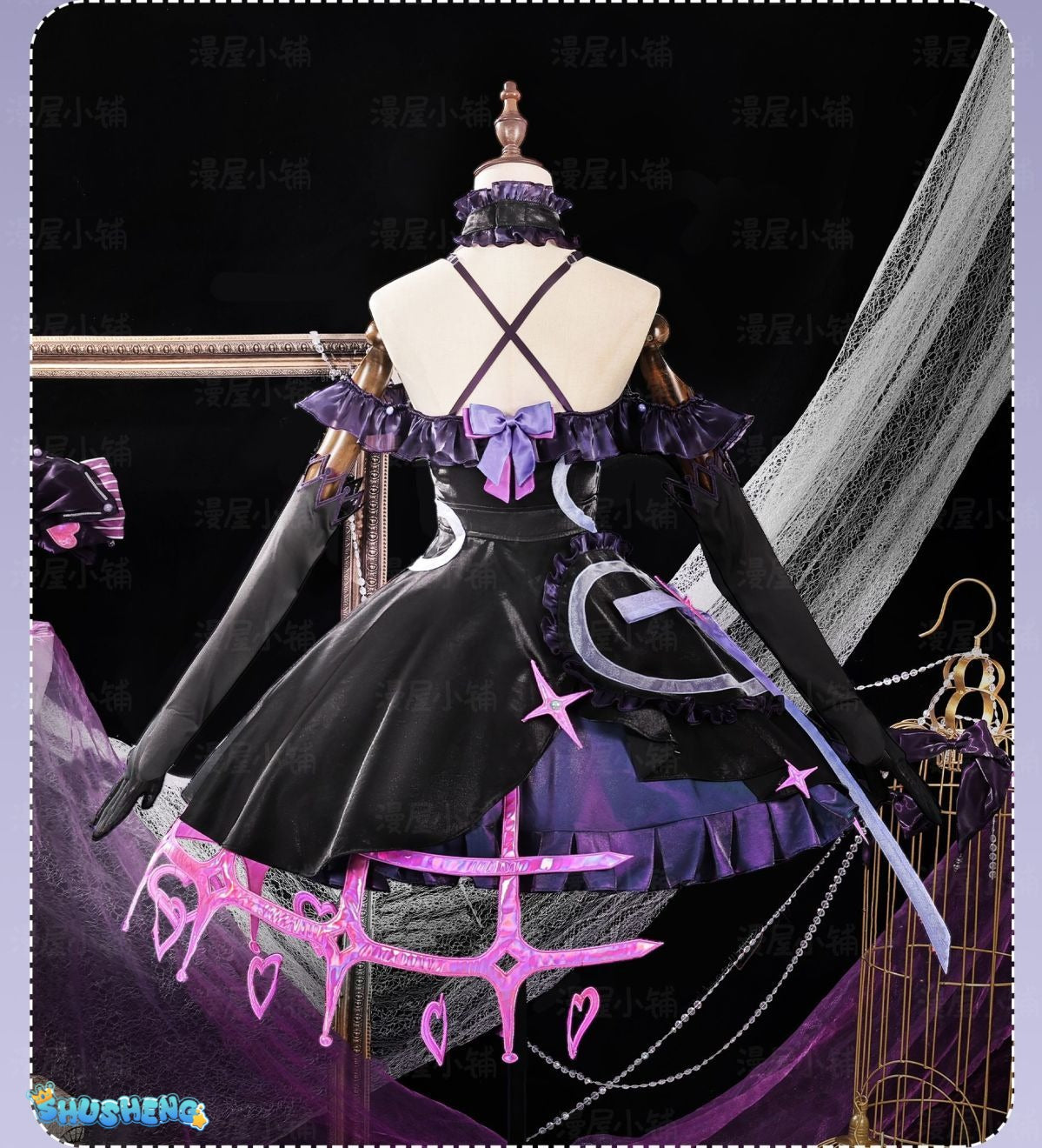 Game Honor of Kings Angela Cosplay Costume Uniform Halloween Carnival Party Christmas Play Role Clothes Clothing