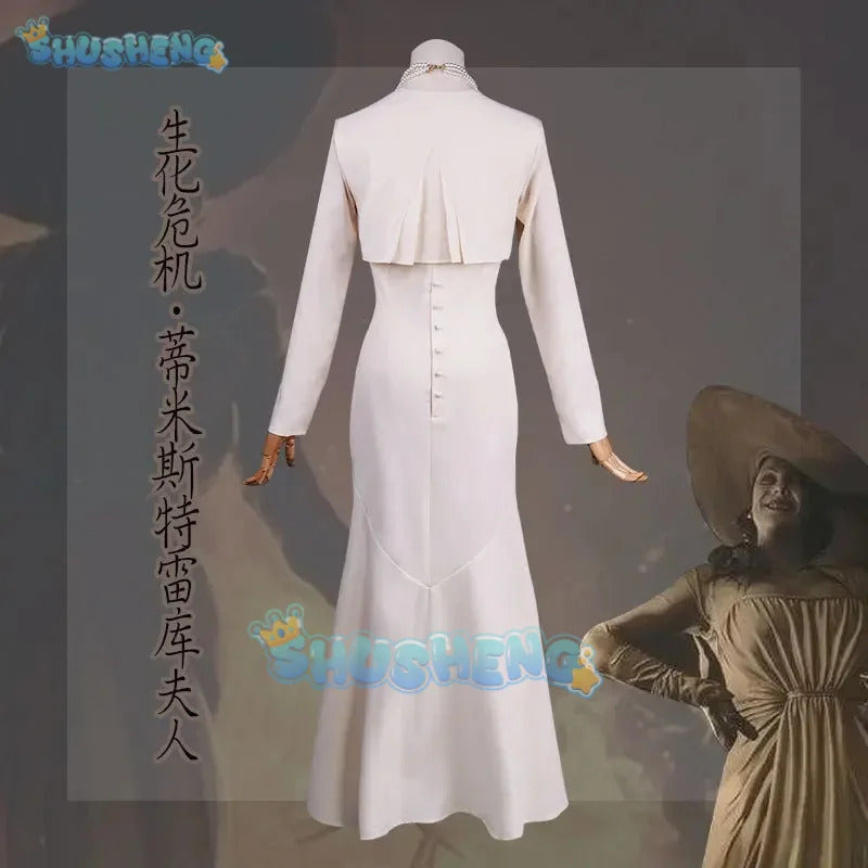Halloween party Lady dimitrscu cosplay costume chamelain Alcina biohazce Comtesse sexy cosplay Lady Vampire Shusheng