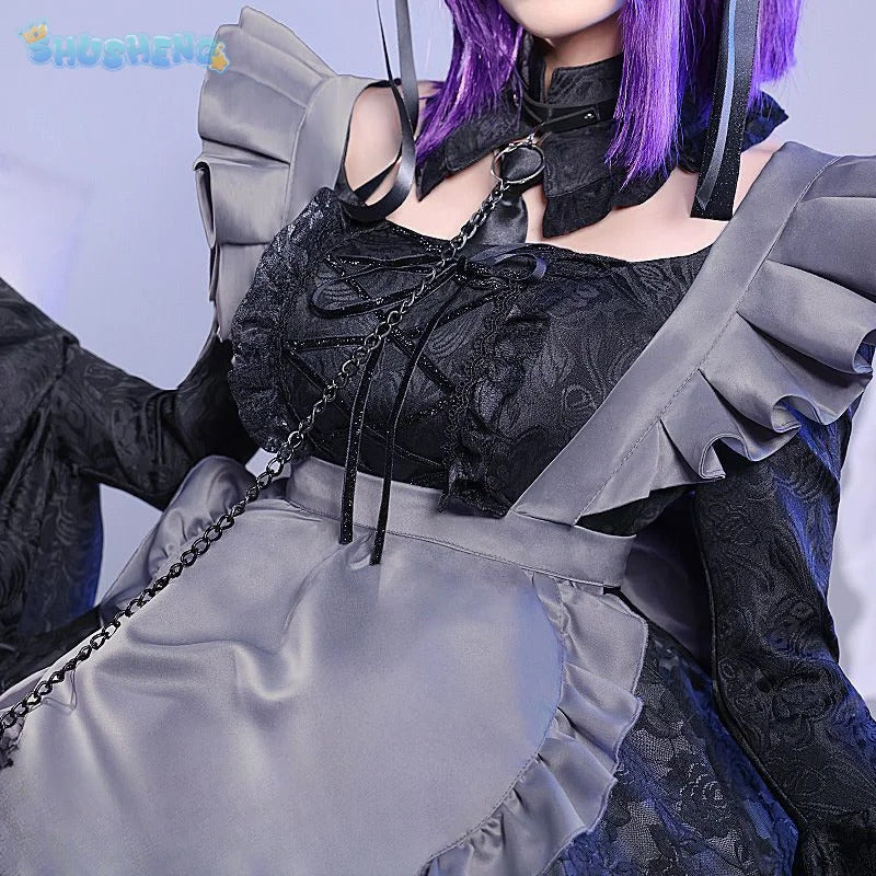 Kitagawa Marin My Dress-Up Darling Cos Name Cosplay Costume Dress hat accessories socks apron girl Halloween Lolita maid uniform