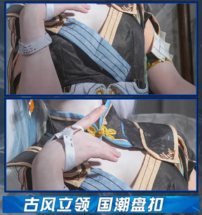 Wuthering Waves Jinhsi Women Cosplay Costume Uniform Halloween Carnival Party Christmas Play Role Clothes Clothing