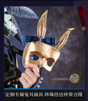 Reverse:1999 Vertin Cosplay Costume Long Eared Watchmaker Uniform Halloween Carnival Party Christmas Play Role Clothes Clothing