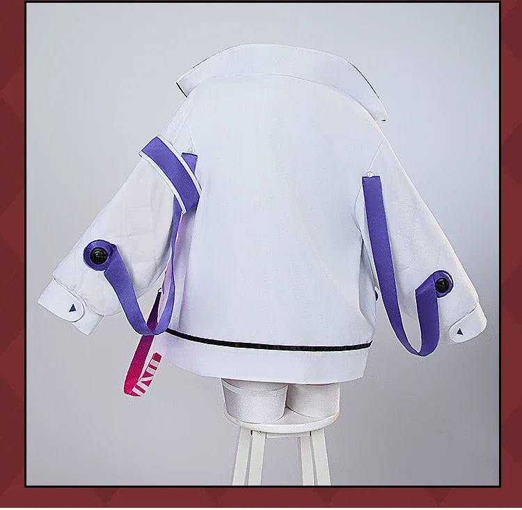 Honkai Gakuen 2 Tiara City Express Cosplay Costume Leather jumpsuit necklace outerwear sock set women Halloween sexy new uniform