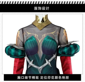 League of Legends LOL Mel Cosplay the Soul's Reflection Costume Halloween Carnival Women jumpsuit cloak wig prop set new uniform