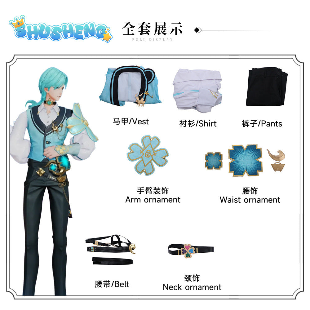 Yunzhong Jun Cosplay Honor of Kings Yun Zhongjun Time's Prayer Cosplay Costumes Anime Server Halloween Carnival Outfit