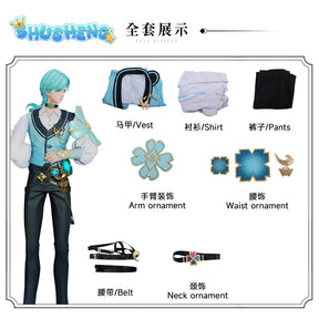 Yunzhong Jun Cosplay Honor of Kings Yun Zhongjun Time's Prayer Cosplay Costumes Anime Server Halloween Carnival Outfit