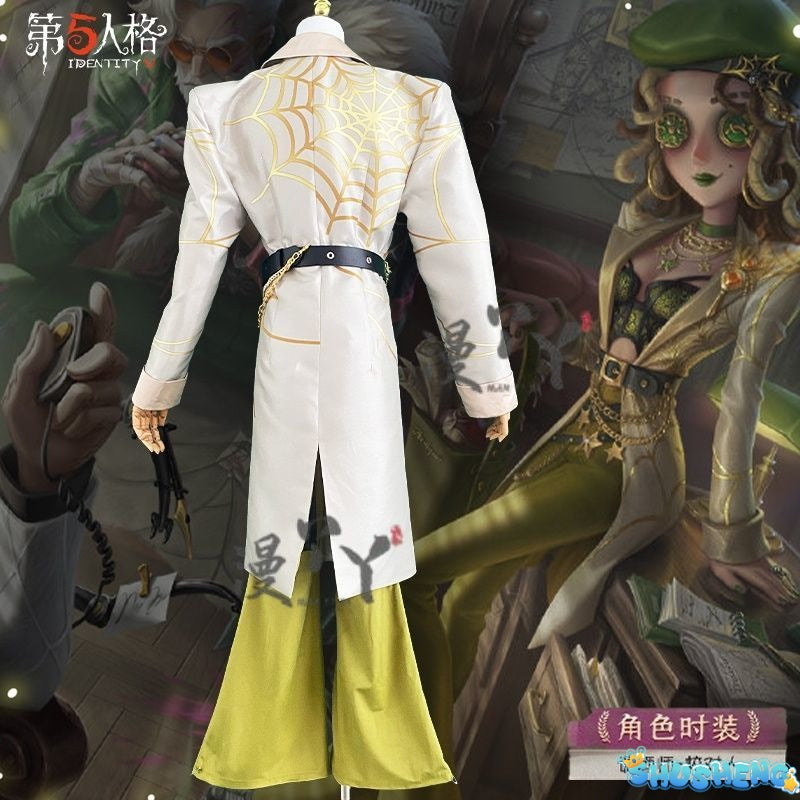Games Identity V Demi Bourbon Cosplay Costume Barmaid Proofreader Uniform Halloween Carnival Party Christmas Play Role Clothing