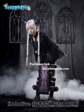 Cosplay Series: Hololive JP2025 -Laplus Darknesss Cosplay sexy dark style Costume full set cos ShushengXS-XXL