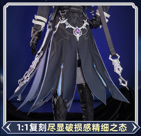 Shusheng-R Genshin Impact Kyryll Chudomirovich Flins Cosplay Costume Full Set Uniform Role Play Halloween Carnival Party Outfit