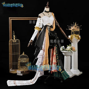 Arknights Walking in the Golden Dream  Muelsyse‌ Cosplay Costume Uniform Halloween Carnival Party Christmas Play Role Clothes
