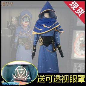 Game Identity V Seer Eli Clark Cosplay Costume Fancy Suit Poison Cosplay Party Clothing Hallween Carnival Uniforms