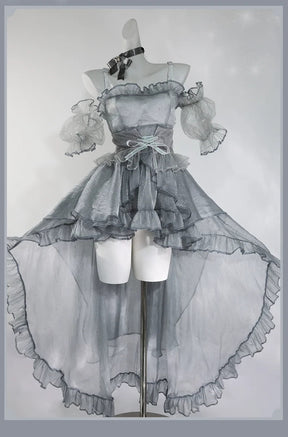 Goddess Of Victory: Nikke Cinderella Crystal Princess Cosplay Costume Cos Game Anime Party Uniform Hallowen Play Role Clothes