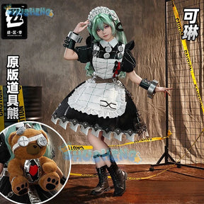 Zenless Zone Zero Corin Wickes Cosplay Costume Uniform Wig Anime Halloween Party Costumes Masquerade Women Game