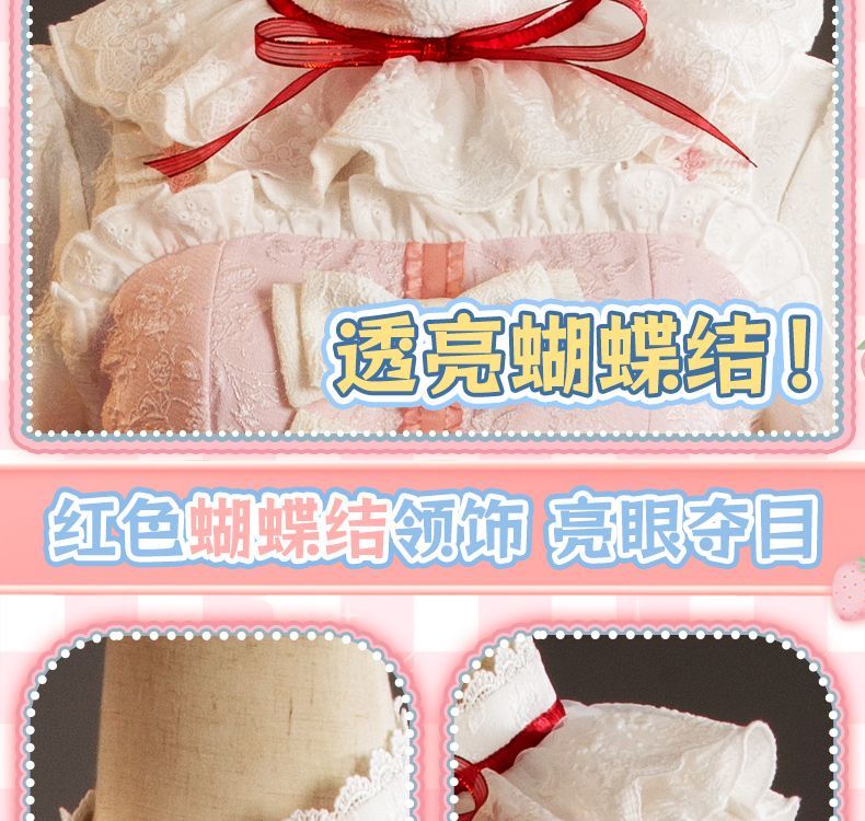 Gokou Ruri Cosplay Girls Dress for Halloween Christmas Festival Party Sweet Dress Women's Role Playing Princess Bow Dress