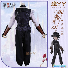 Identity V Patient Emil Cosplay Game Cosplay Costume Man Emil Uniform Halloween Play Role Comic Con Outfit Suit