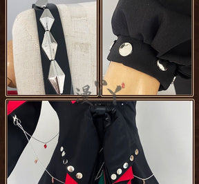 Barmaid Demi Bourbon Cosplay Costume Halloween Christmas Role Playing Party Comic con Game Anime Costume