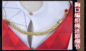 Topaz Cosplay Costume Honkai Star Rail Dress Headwear Full Set Outfits Carnival Party Gifts