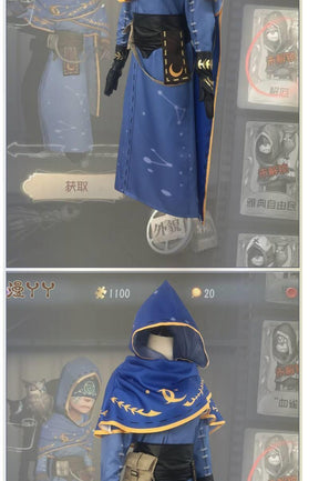 Game Identity V Seer Eli Clark Cosplay Costume Fancy Suit Poison Cosplay Party Clothing Hallween Carnival Uniforms