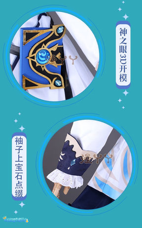 Barbara Cosplay Genshin Impact Costume Adult Carnival Uniform Anime Halloween Party Costumes Masquerade Women Game