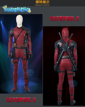 New Pro Wow Dead pool Cosplay Costume Cos Halloween Christmas Party Game Comic Con Fashion Clothes