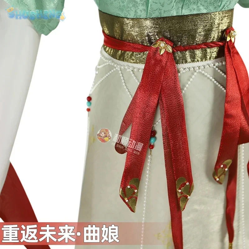 Reverse:1999 Jiu Niangzi Han Elements Women Cosplay Costume Cos Game Anime Party Uniform Hallowen Play Role Clothes Clothing