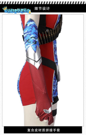 Carnival Halloween The Boys Season 4 Firecracker Cosplay Costume New Heroine Bullets Outfit Battle Jumpsuit With Props