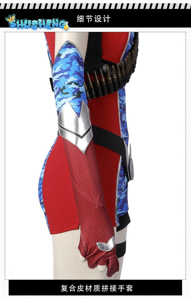 Carnival Halloween The Boys Season 4 Firecracker Cosplay Costume New Heroine Bullets Outfit Battle Jumpsuit With Props