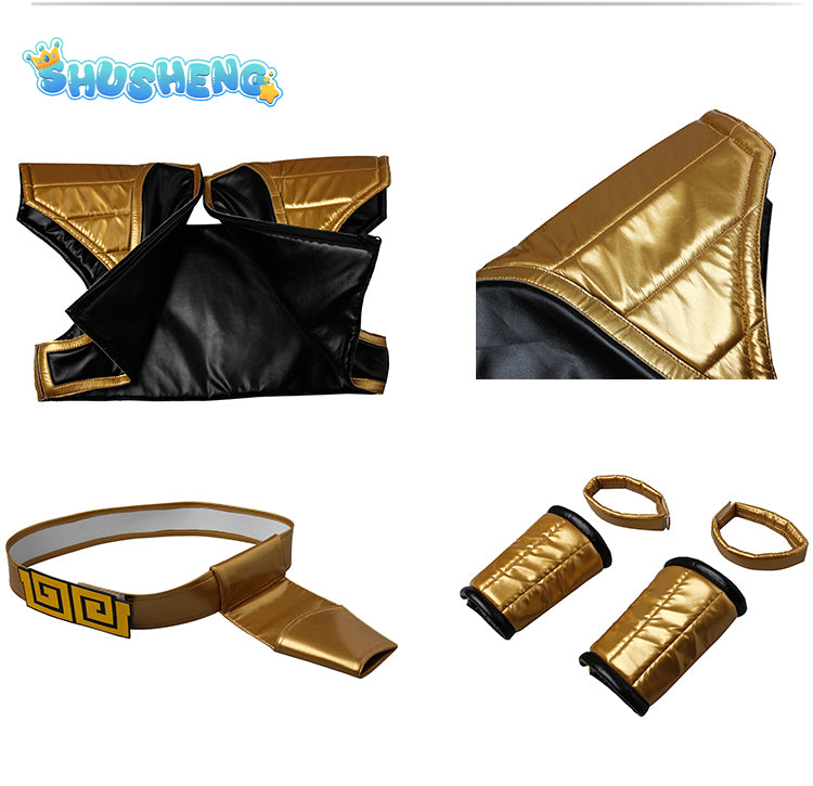 Mighty Morphin Power Rangers Tommy Cosplay  Costume Accessories Armor Belt Gloves and Boots Halloween party costume set