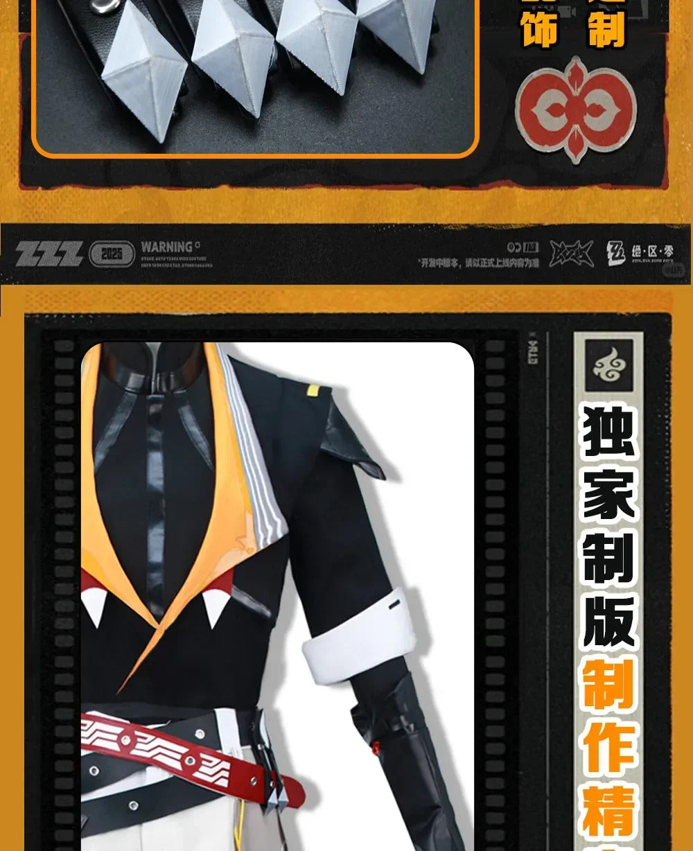 Shusheng-R Zenless Zone Zero Ye Shiyuan Cosplay Costume