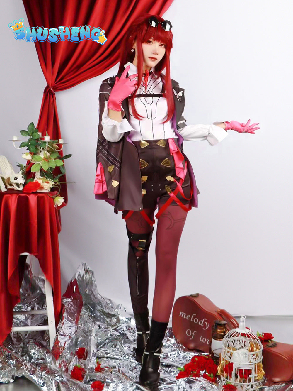 Honkai: Star Rail Kafka Concert Cosplay Costume Dress Game Suit Elegant Uniform Halloween Party Role Play Outfit Women