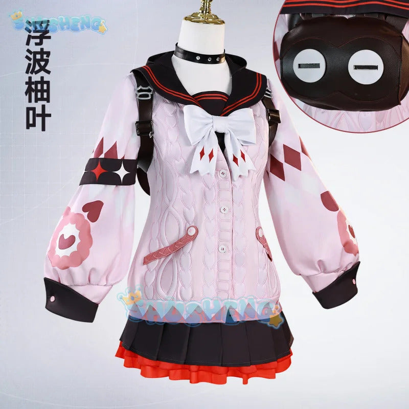 Zenless Zone Zero Ukinami Yuzuha Cosplay Costume Uniform Halloween Carnival Party Christmas Play Role Clothes Clothing for Women