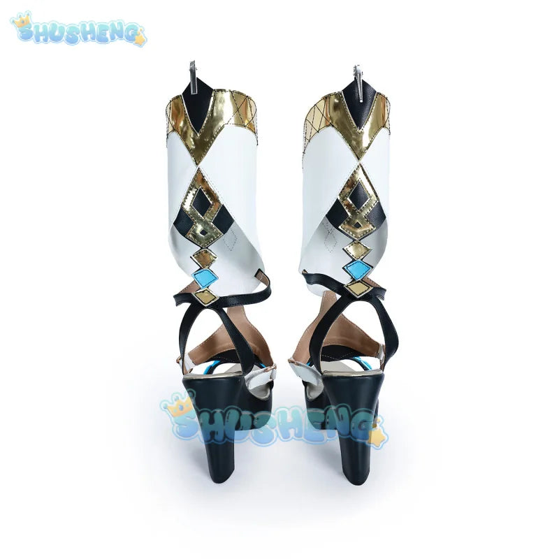 Genshin Impact Xilonen Cosplay Shoes Game Natlan Halloween Party for Women Shusheng