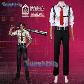 Game Limbus Company REVENGE Cosplay Costume Heathcliff Uniforms Black Outfits Halloween Carnival Party Suit Unisex Anime Cosplay