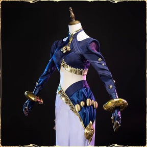 Game Cosplay Series: LOL Yunara  Cosplay Complete set of clothing accessories Shushengcos 3D mold printing S-XL